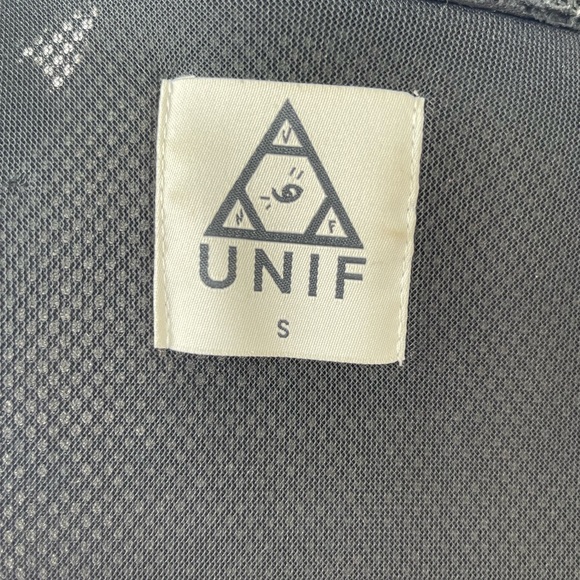 Cropped Mesh Moto jacket UNIF - Picture 11 of 12